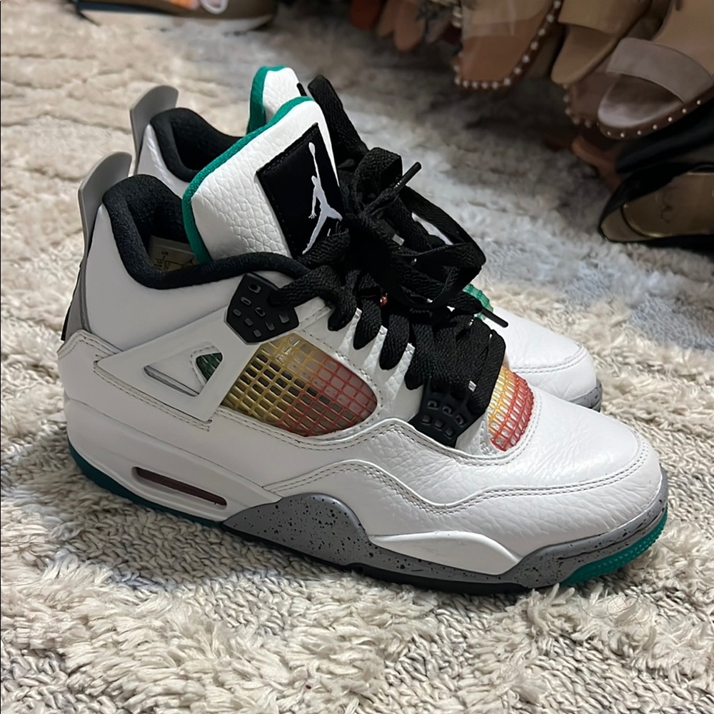 Wmns Air Jordan 4 Retro 'Rasta'